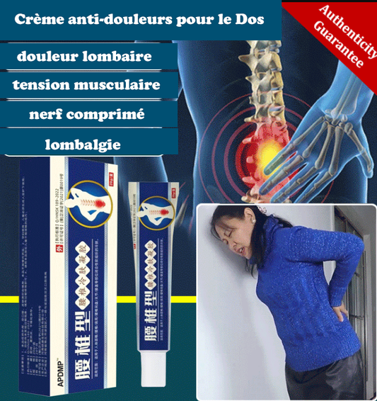 Pack(2 Boites) Crème anti-douleurs pour le Dos